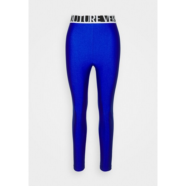 Versace Jeans Couture PANTS Legginsy blue VEI21A01I