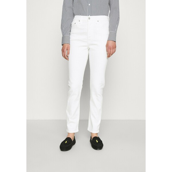 Polo Ralph Lauren CALLEN Jeansy Slim Fit white PO221N04M