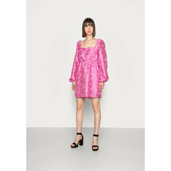 Samsøe Samsøe SASHA DRESS Sukienka koktajlowa bubble gum pink SA321C0DX