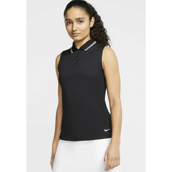 Nike Golf DRY VICTORY Koszulka sportowa black/white NI441D01V