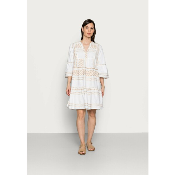 TOM TAILOR DRESS Sukienka letnia desert linen TO221C0L7