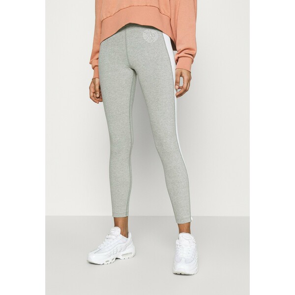 Nike Sportswear FEMME 7/8 Legginsy grey heather/matte silver/white NI121A0FF