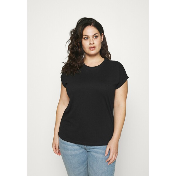 Anna Field Curvy T-shirt basic black AX821D048