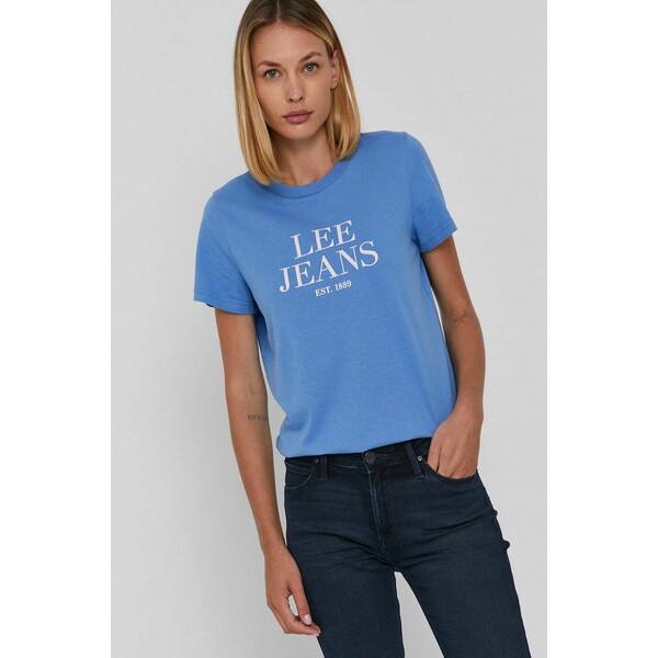 Lee T-shirt bawełniany L41UFESV