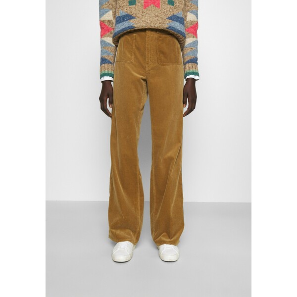 Polo Ralph Lauren JEN FULL LENGTH FLAT FRONT Spodnie materiałowe new ghurka PO221A045