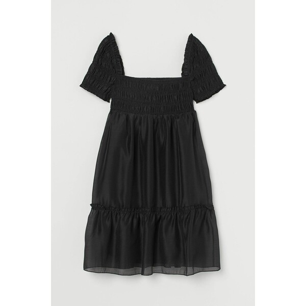 H&M Trapezowa sukienka - 0966551002 Czarny