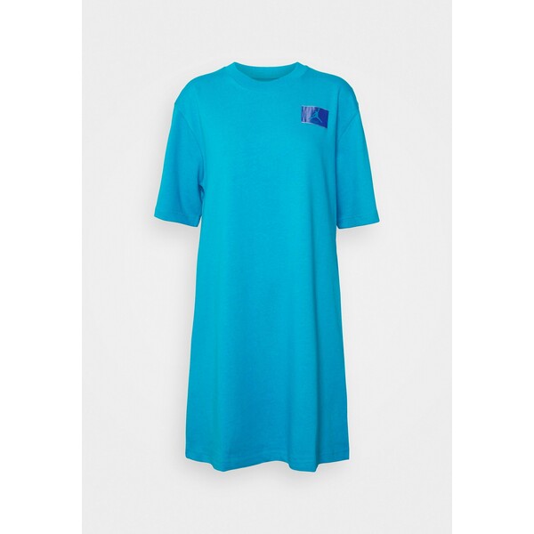 Jordan ESSEN DRESS Sukienka z dżerseju blue lagoon JOC21C003