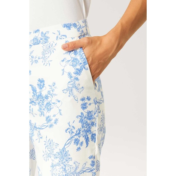 Quiosque Eleganckie spodnie w kwiaty 3LZ002811