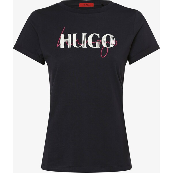 HUGO T-shirt damski – The Slim Tee 9 503473-0003