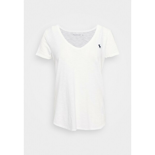 Abercrombie & Fitch SOFT TEE T-shirt basic white A0F21D0IX