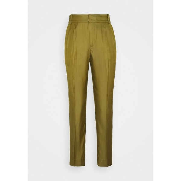 Diane von Furstenberg FREDERICA Spodnie materiałowe fir green DF221A00L