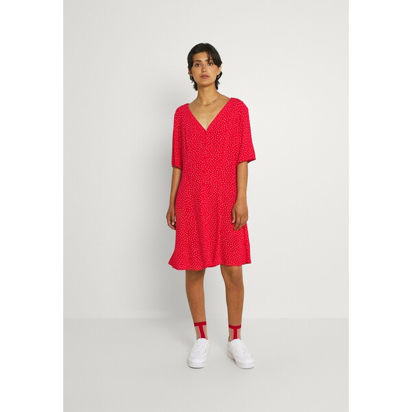 Monki WINONA DRESS Sukienka letnia red MOQ21C0B5