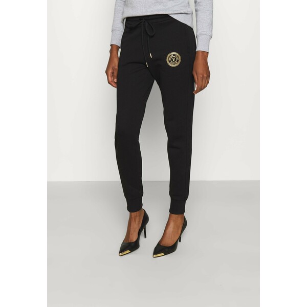 Versace Jeans Couture PANTS Spodnie treningowe black VEI21A01P