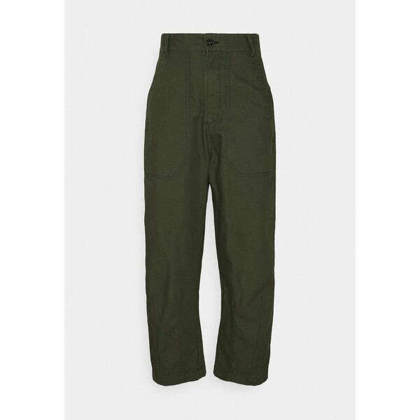 G-Star 3D ULTRA HIGH FATIGUE PANT Spodnie materiałowe bronze green GS121A0NV