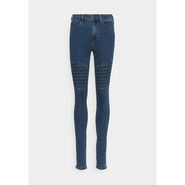 Vero Moda Tall VMHOT SEVEN BIKER PANTS Jeansy Skinny Fit medium blue denim VEB21N01D