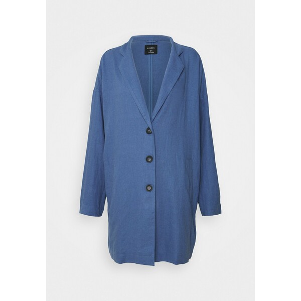 Lindex COAT LINN Krótki płaszcz blue L2E21G00E