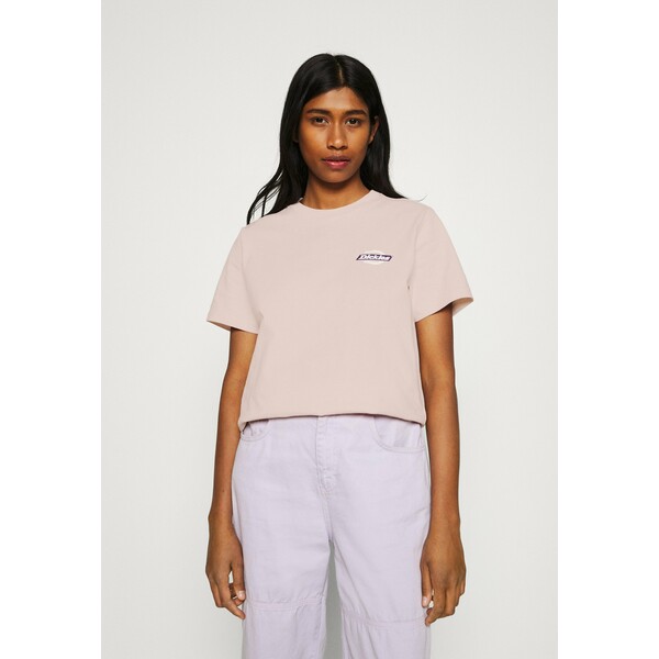 Dickies RUSTON TEE T-shirt z nadrukiem light pink DI621D00S