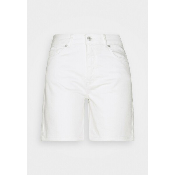 Selected Femme SLFSILLA Szorty jeansowe white denim SE521S02V