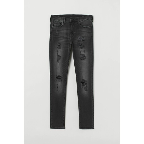 H&M Skinny Jeans - - ON 0690449028 Czarny sprany