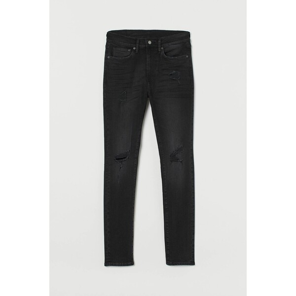 H&M Skinny Jeans - - ON 0690449028 Czarny/Sprany