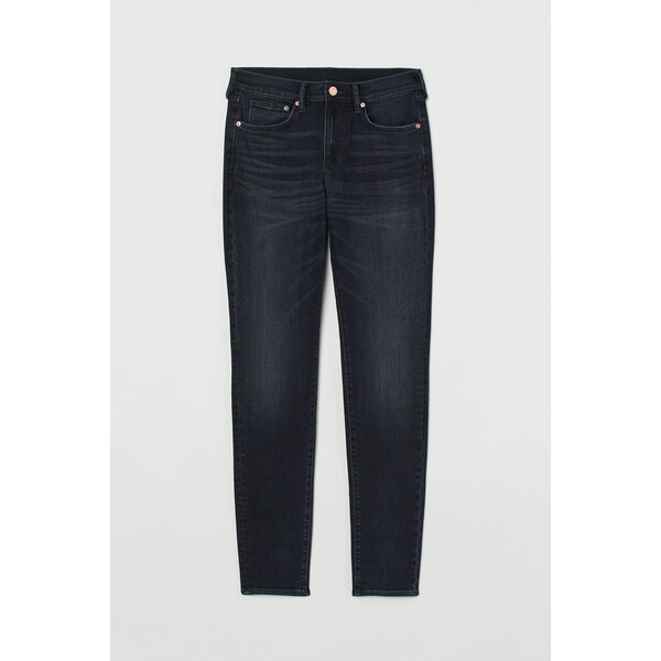 H&M Skinny Jeans - - ON 0690449028 Ciemnoniebieski/Sprany