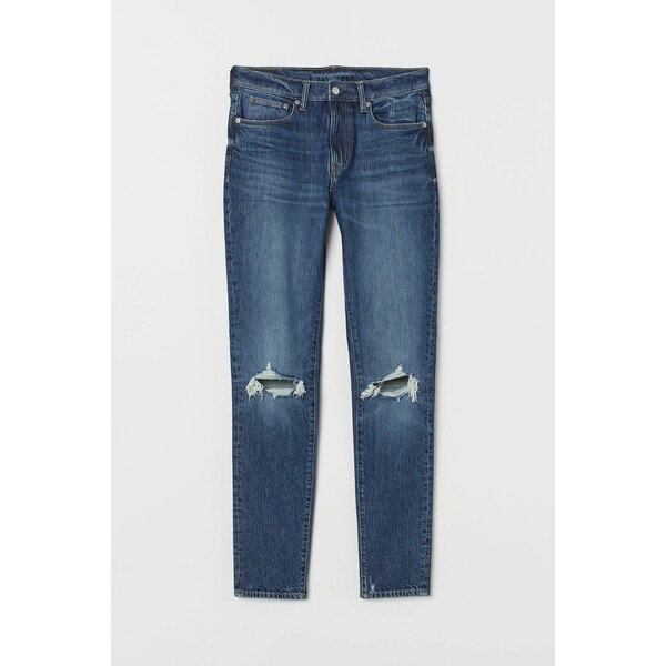 H&M Skinny Jeans - - ON 0690449028 Niebieski denim/Trashed