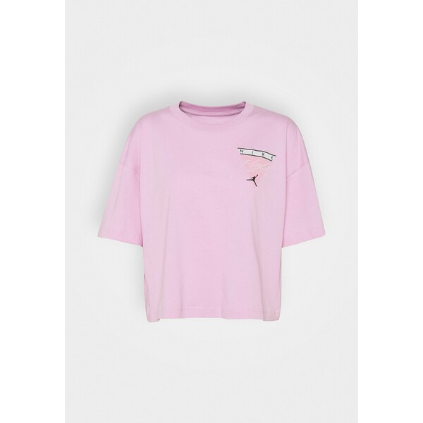 Jordan ESSEN TEE T-shirt z nadrukiem arctic pink JOC21D00B