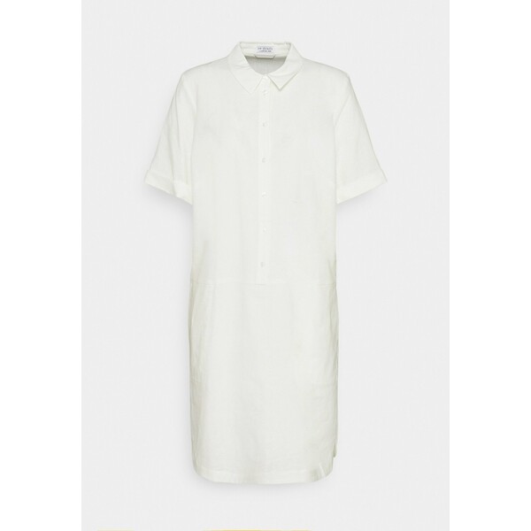 Re.draft DRESS Sukienka koszulowa wool white REM21C01H