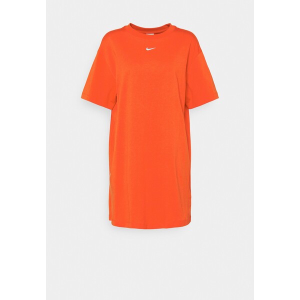 Nike Sportswear Sukienka z dżerseju chile red/white NI121C01U