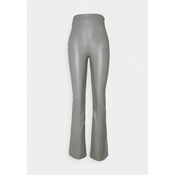 Nly by Nelly SIDE CUT PANTS Spodnie materiałowe gray NEG21A02F
