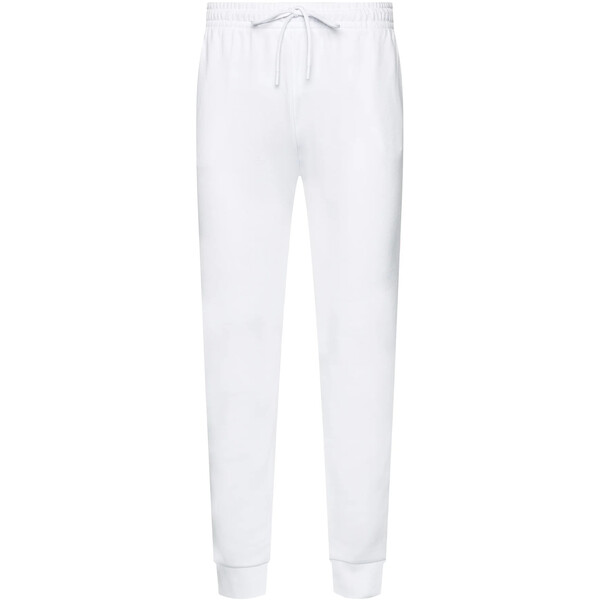 Lacoste Spodnie dresowe XF3168 Biały Regular Fit