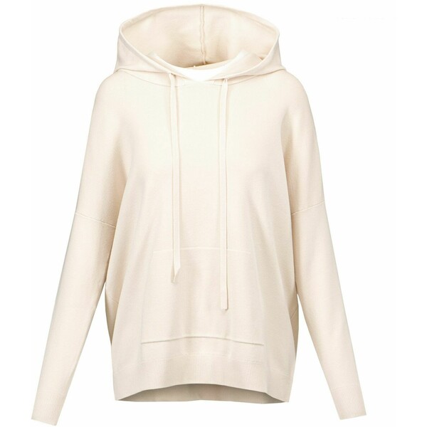 Live The Process Sweter LIVE THE PROCESS OVERSIZED KNIT HOODIE 837-q3-mother-of-pearl