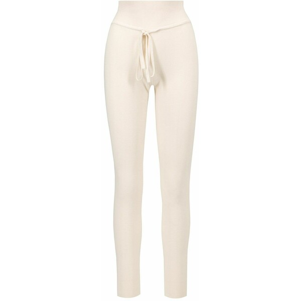 Live The Process Spodnie LIVE THE PROCESS KNIT HIGH WAISTED PANT 846-q3-mother-of-pearl