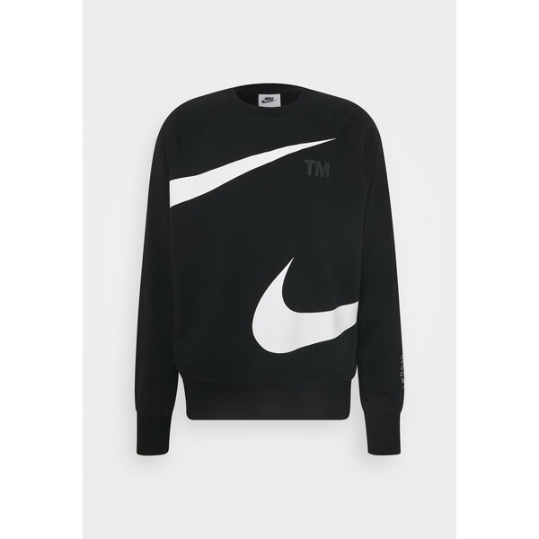 Nike Sportswear CREW Bluza black/white NI122S0HP-Q11