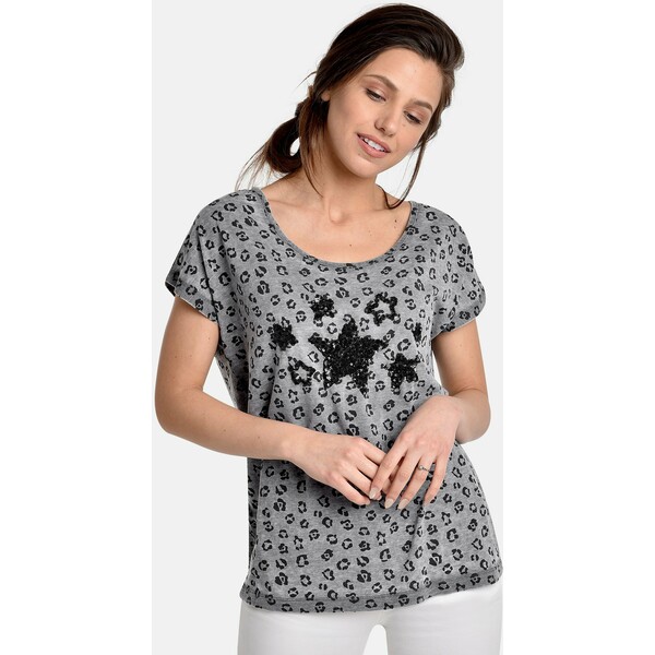 Bicalla TIE&DYE T-shirt z nadrukiem grey BIX21D016