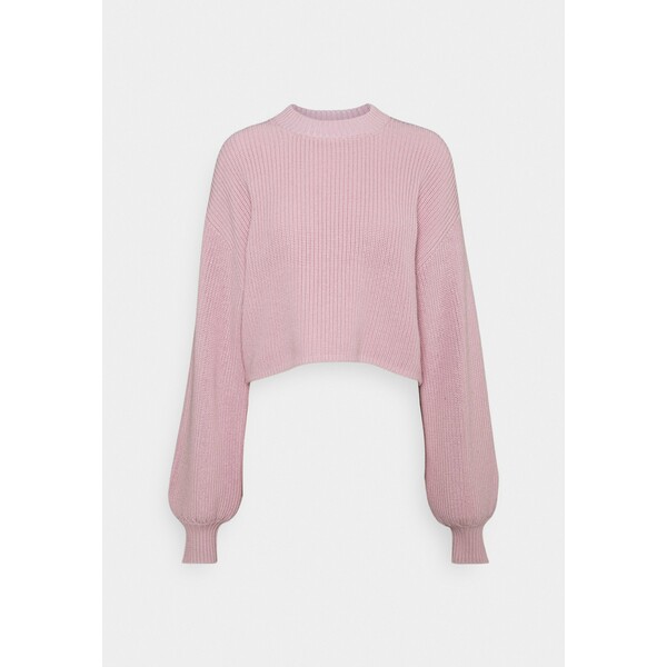 Monki Sweter pink light MOQ21I041