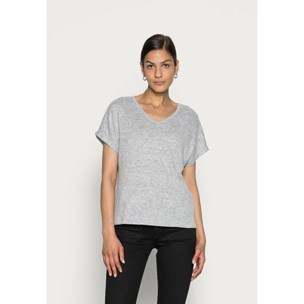 Opus SABLET T-shirt basic easy grey PC721D0FA