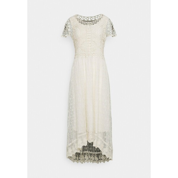 Derhy RELAIS DRESS Długa sukienka off white RD521C0K3