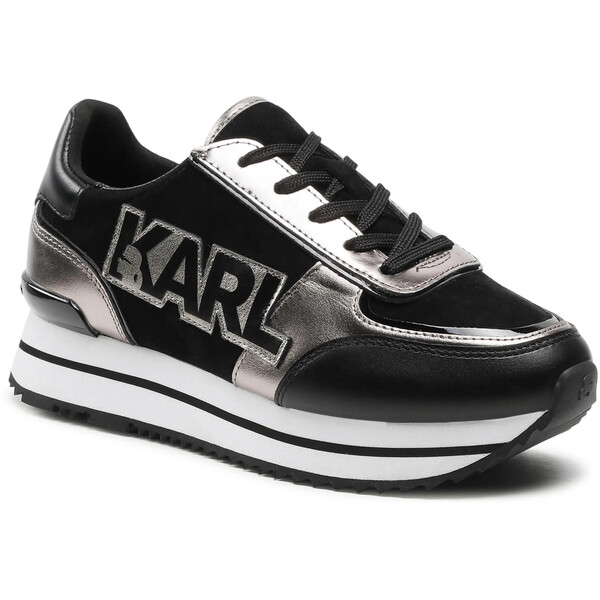 KARL LAGERFELD Sneakersy KL61940 Czarny