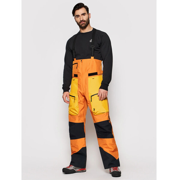 Peak Performance Spodnie narciarskie VerPro G68287001 Pomarańczowy Regular Fit