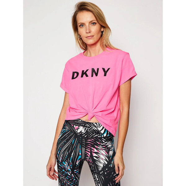 DKNY Sport T-Shirt DP0T8050 Różowy Regular Fit