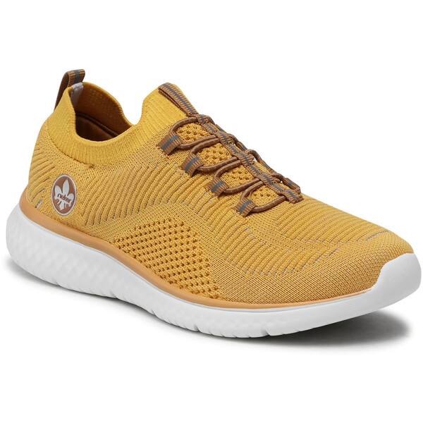 Rieker Sneakersy N9474-69 Żółty