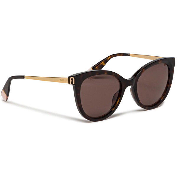 Furla Okulary przeciwsłoneczne Sunglasses SFU508 WD00022-A.0116-AN000-4-401-20-CN-D Brązowy