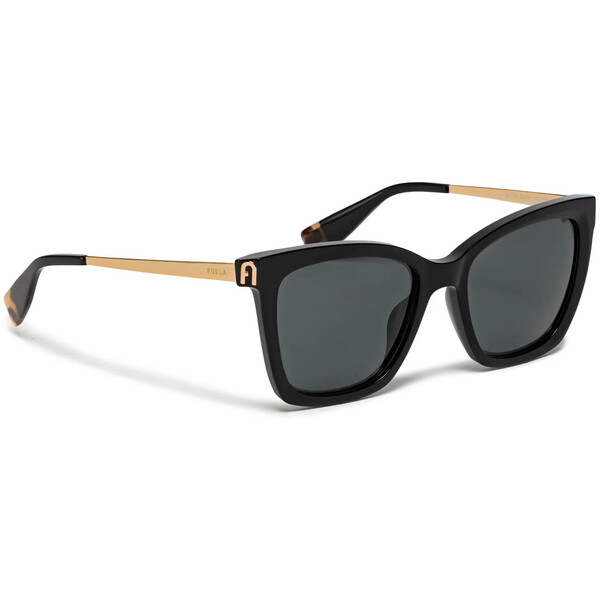 Furla Okulary przeciwsłoneczne Sunglasses SFU509 WD00023-A.0116-O6000-4-401-20-CN-D Czarny