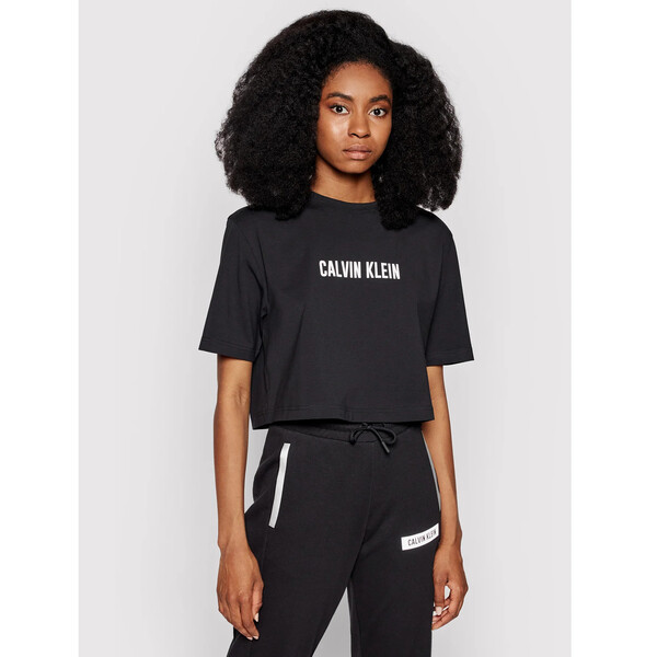Calvin Klein Performance T-Shirt 00GWF0K142 Czarny Regular Fit