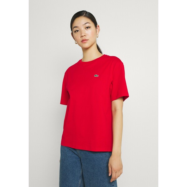 Lacoste T-shirt basic rouge LA221D05F