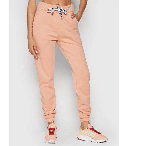 HYPE Spodnie dresowe YWF-188 Różowy Regular Fit