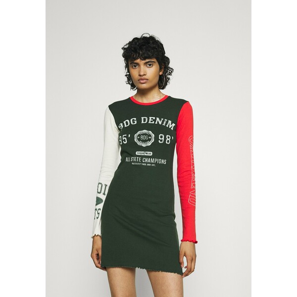 BDG Urban Outfitters DRESS Sukienka z dżerseju green QX721C00O