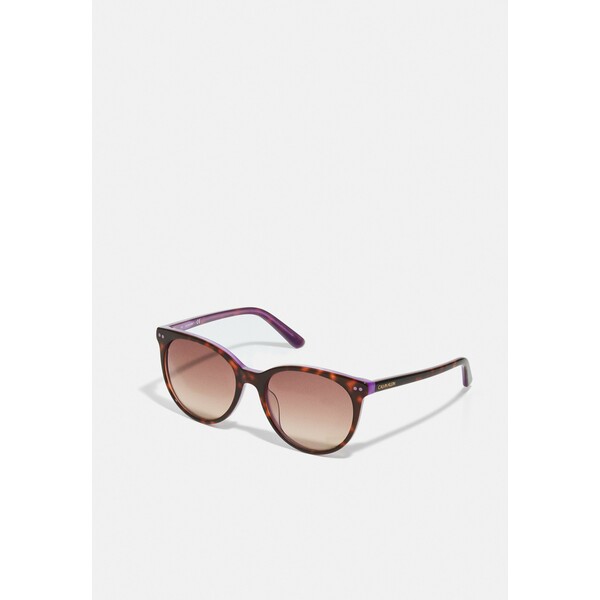 Calvin Klein Okulary przeciwsłoneczne tortoise/milky purple 6CA51K014