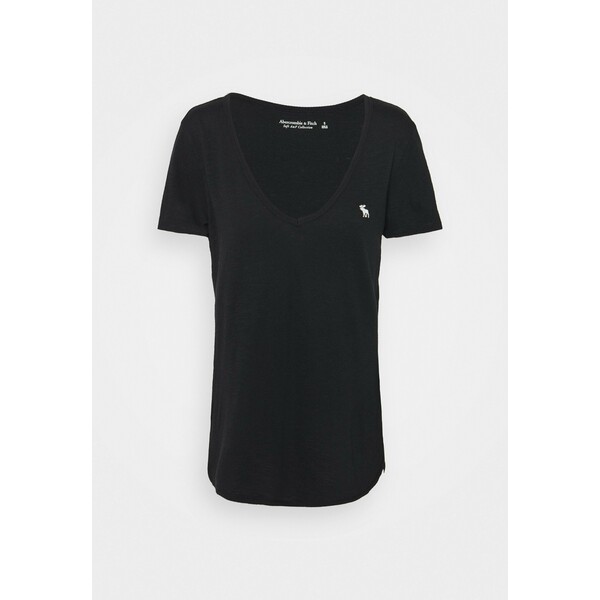 Abercrombie & Fitch SOFT TEE T-shirt basic black A0F21D0IX